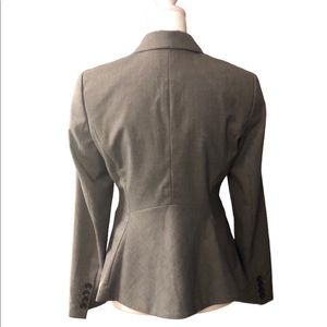 Ann Taylor dress/suit jacket/blazer 2P gray-beige